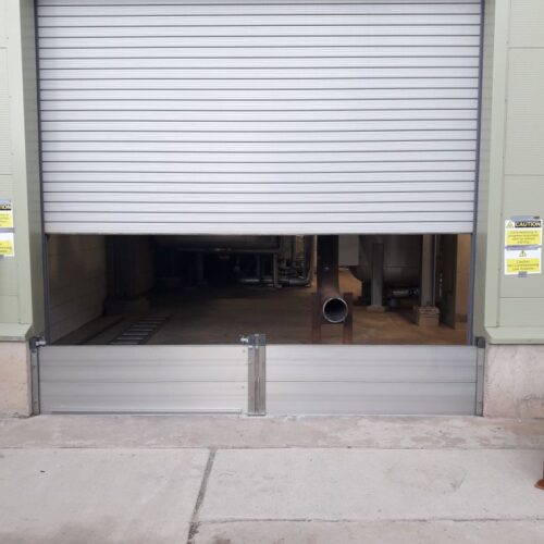 AET Biomass, Nottinghamshire, flood protection barrier