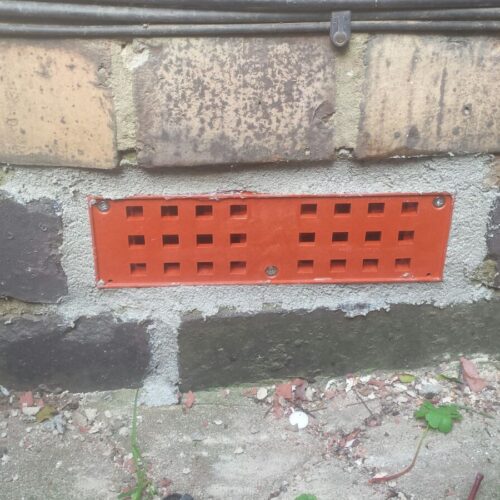 Anti flood air bricks designed by Lakeside Flood Solutions