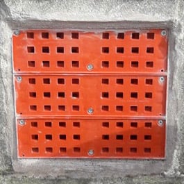 Anti flood air bricks provided by Lakeside Flood Solutions