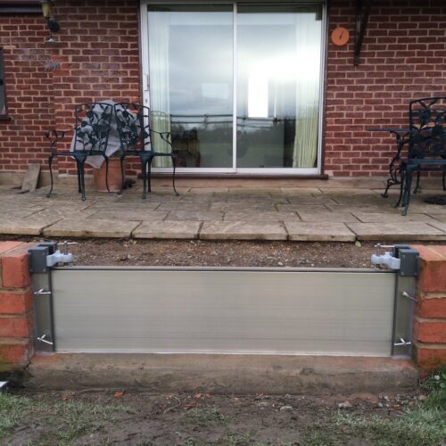 Bund Wall Barrier 300mm H, Worcestershire