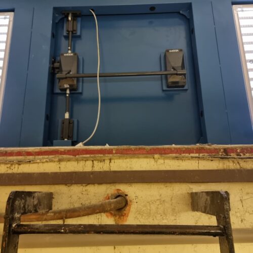 Burnley Door, flood door installed