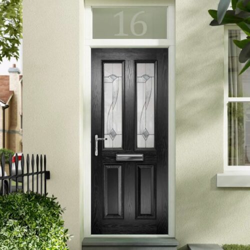 Composite flood doors designed and installed by Lakeside Flood Solutions