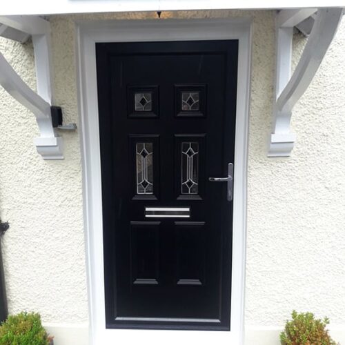A composite flood proof door designed, supplied and installed by Lakeside Flood Solutions