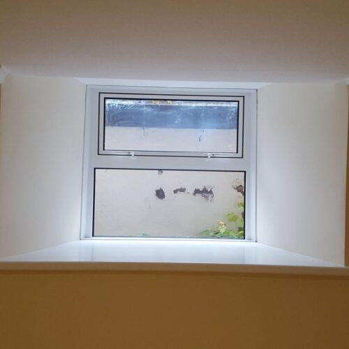 Flood windows - inside view for residential
