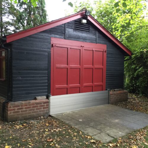 Garage Door Barrier 600mm H, Berkshire