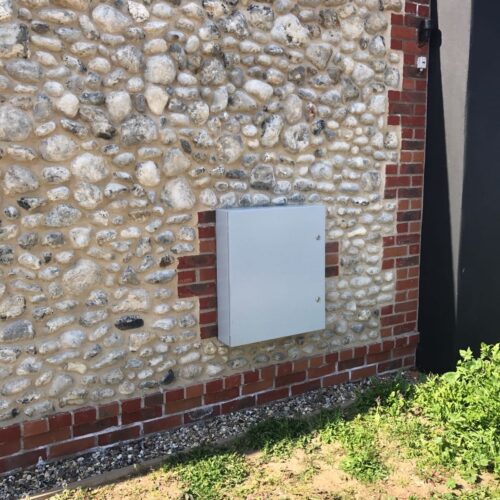 Flood cabinets - metre box
