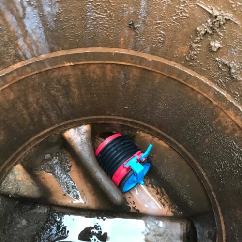 non return valve installed