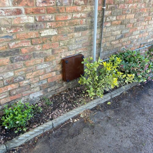 Brown vent cover