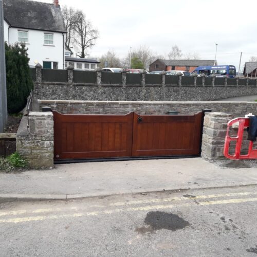 Flood gates installation by Lakeside