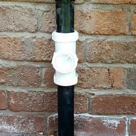 A backwater valve system to prevent sewage flooding in your home, supplied by Lakeside Flood Solutions