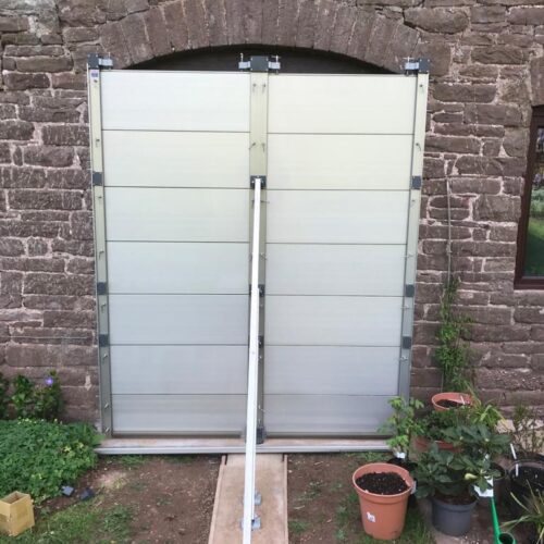Flood barrier for door