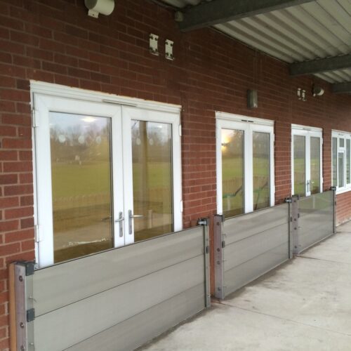 Flood Barriers installed in a residential property in Edinburgh