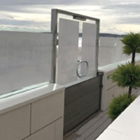 flood gates for Ace, Sandbanks, Poole
